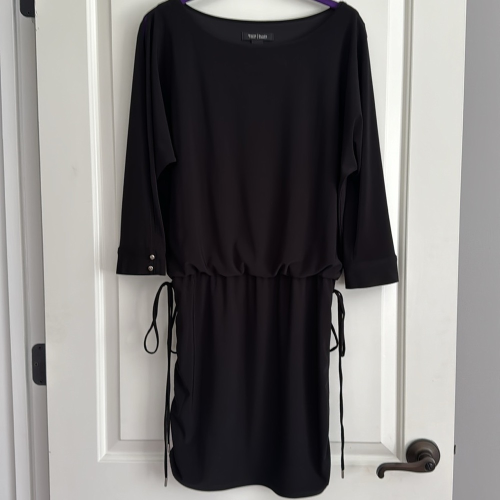 Casual black dress